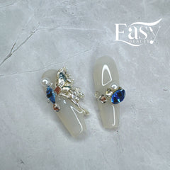 Bold Sapphire Nail Wraps - Extravagant Series