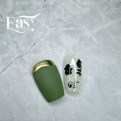 Floral Edge Nail Wraps - Bold Series