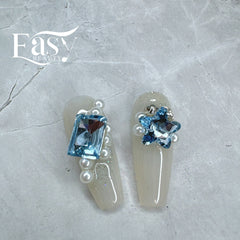 Bold Sapphire Nail Wraps - Extravagant Series